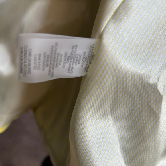 Calvin Klein Citron Suit Jacket Size 14 - Picture 6 of 6